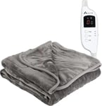 Flannel Electric Low Energy Heated Blanket