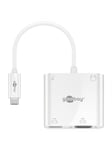 Goobay USB-C™ multiport adapter HDMI™ + VGA + PD 100 W 1