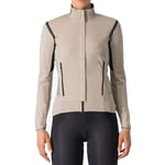 Castelli Perfetto RoS 2 Women's Cycling Jacket - AW23 Clay / Black Reflex Large Clay/Black