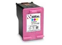 305XL Black and Colour Refilled  Ink Cartridge For HP Deskjet 2722 Printers