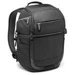 Manfrotto MB MA2-BP-FM Advanced²Camera and Laptop Fast Backpack, Double-sided Access, for DSLR and Mirrorless and Standard Lenses, Convertible Padded Divider System, Tripod Attachment, Coated Fabric