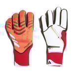 adidas Målvaktshandske Predator Pro Fingersave Pure Victory - Lucid Red/Svart/Ruby, storlek 9½