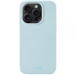 holdit iPhone 14 Pro Skal Silikon Mineral Blue