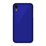 Coque silicone unie compatible Givré Bleu Apple iPhone XR - Neuf