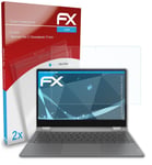 atFoliX 2x Screen Protector for Lenovo IdeaPad Flex 5 Chromebook 13 Inch clear