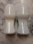 2 x Avon Roll-On Anti-Perspirant Deodorants Perceive Pur Blanca 2 x 50ml