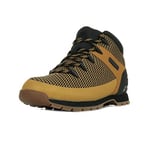 Timberland Men Euro Sprint High Rise Hiking Boots, Beige (Wheat/Black 231), 7 UK