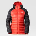 The North Face Women's Bettaforca Down Hooded Jacket RADIANT ORANGE/TNF BLACK (7Z83 GTH)