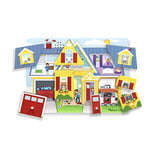 Melissa & Doug 10734 Around the House Sound Puzzle | Puzzles | Wood | 2+ | Gift for Boy or Girl, Multi Coloured, 29.972 cm*2.794 cm*21.844 cm