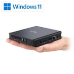 Mini-PC CSL Narrow Box Ultra HD Compact v5 / Windows 11 Famille