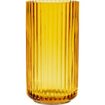 Lyngby Porcelæn Lyngbyvasen 15 cm., glass - amber