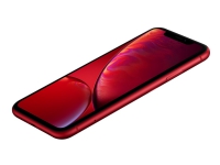Apple iPhone XR - (PRODUCT) RED - 4G smartphone - dual-SIM / Internal Memory 64 GB - LCD-skärm - 6.1 - 1792 x 828 pixlar - rear camera 12 MP - front camera 7 MP - mattröd - utan EarPods + USB Adapter