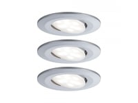 Paulmann Calla Led-Badrumslampa 3 St 18 W Ip65 Krom (Matt)