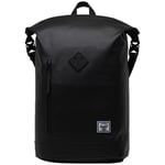 Reppu Herschel  Roll Top Backpack - Black