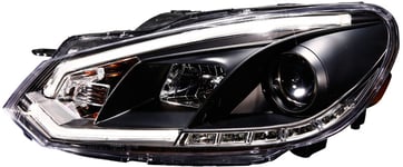 Strålkastarpaket inkl. DRL 'Light-Bar' Audi A4 B7 2005-2008 - Svart - Audi - A4, S4, Rs4