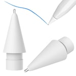 Pennespiss for Apple Pen 1 & 2 - Hvit