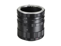 Macro Extension Tube Ring Set For Sony A Mount AF & Minolta MA Camera - UK STOCK