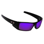 Hawkry Polarized Replacement Lenses for-Oakley Gascan Sunglass Purple Mirror