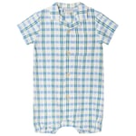 garbo&friends Bäckebölja Onesie Check Mar | Grön | 86/92 cm