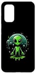 Galaxy S20 Green Alien For Kids Boys Men Women Case