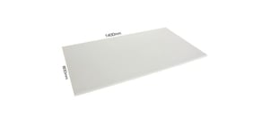 GetUpDesk Duo 140 x 80cm valkoinen pöytälevy