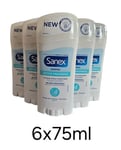 6 X Sanex Dermo Active Freshness 48H Antiperspirant Stick Pack Of 6x65ml