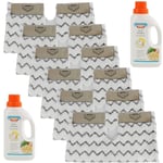 Cover Pads for SHARK Steam Cleaner Mop S6001 S6003 Klik n Flip x 6 1L Detergent