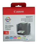 Genuine Canon PGI 2500 XL Ink Cartridges for Maxify iB4050 MB5455 MB5155 Multi
