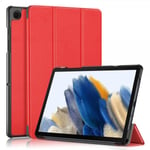 Samsung Galaxy Tab A9 Plus X210 X215 X216 Fodral Trifold Röd