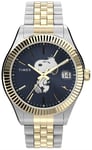 Timex TW2V47500 Peanuts X Waterbury Snoopy Legacy Blue Dial Watch
