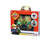 Simba 109251091 - Fireman Sam - Sam Super Heroes Figures Set - New