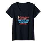 Womens Guided by Love, Bound by Friendship. V-Neck T-Shirt