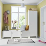 IKEA PLATSA garderob med 4 dörrar 240x57x191 cm