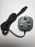 Replacement Shaver Charger Power Lead for Philips UK 3 Pin Plug SERIES 5000