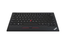 Lenovo ThinkPad TrackPoint Keyboard II - tastatur - med Trackpoint - tysk - sort Indgangsudstyr