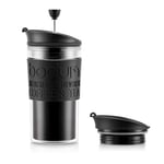 K11102-01 Travel Press Set Coffee Maker with Extra Lid, 0.35 L/12 oz -