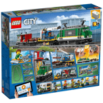 LEGO City Electric Train Set With Remote Control Railway Track Minifigures 60198