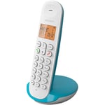 Téléphone Fixe sans fil Logicom Iloa 150 Turquoise