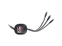 Hp Autozubehör Laddningskabel 3In1 Infällbar Usb-Laddare Utgångsström Max. 2 A Antal Utgångar: 3 X