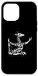 Coque pour iPhone 14 Plus Tatouage classique girafe yoga entraînement méditation