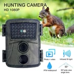 Caméra de chasse 12MP 1080P HD caméra de chasse PIR IR Vision nocturne IP54 étanche caméra de chasse sur le terrain animaux sauvages caméra extérieure
