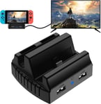 Station d'accueil TV pour Nintendo Switch/Switch OLED, Adaptateur de Voyage Portable Station d'accueil TV Switch, Support HDMI 4K/ 1080P HD Adaptateur TV, USB 2.0, Port Type-C