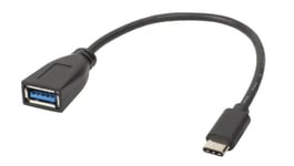 Luxorparts OTG-adapter USB-C til USB 0,2 m