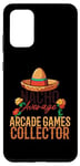 Coque pour Galaxy S20+ Nacho Average Arcade Games Collector Cinco De Mayo