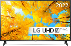 LG 43" UQ75 4K LED TV (2022)