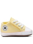 Converse Baby Girls Cribster Citrus Glitz Mid Trainers - Multi, Multi, Size 1 Younger