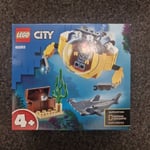 LEGO City Oceans Ocean Mini-Submarine (60263)  - Brand New Sealed Retired Set