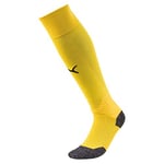 PUMA Liga Socks, Unisex Socks, Yellow (Cyber Yellow/PUMA Black), 9-11 Uk (Manufcturer Size -4)