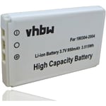 Batterie compatible avec Logitech Harmony 890 Remote, 900 Remote télécommande Remote Control (950mAh, 3,7V, Li-ion) - Vhbw