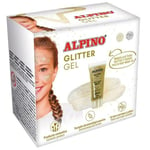 Makeup til Børn Alpino Gel Skinne Gylden